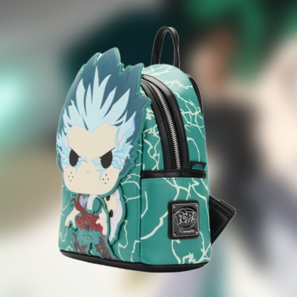 Loungefly My Hero‎ Academia Deku Infinity Cosplay Glow in the Dark Mini Backpack main image 4